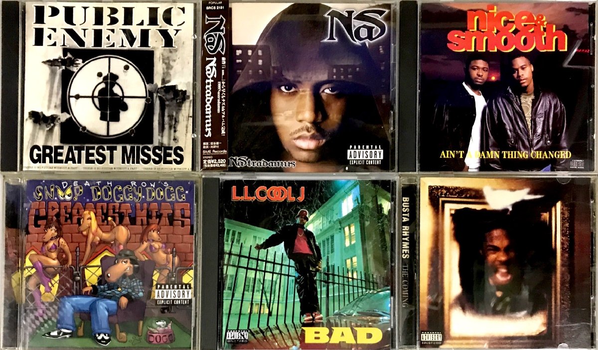 ◎1円スタート!HIPHOP・RAP 全般中古CD100枚まとめ買いセットPUBLIC