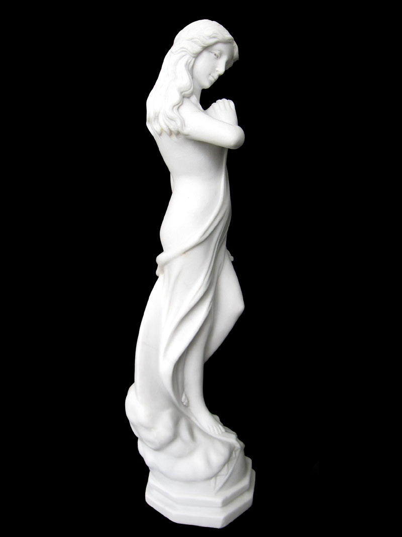 50%OFF 天然大理石彫刻 石像 ヴィーナス像 女性像 オブジェ 置物 