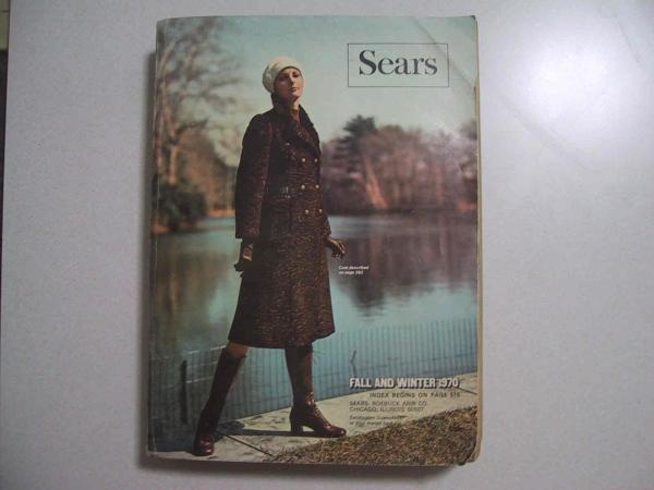 米国 Sears シアーズカタログ 1970年 秋冬号 昭和45年 - モノ