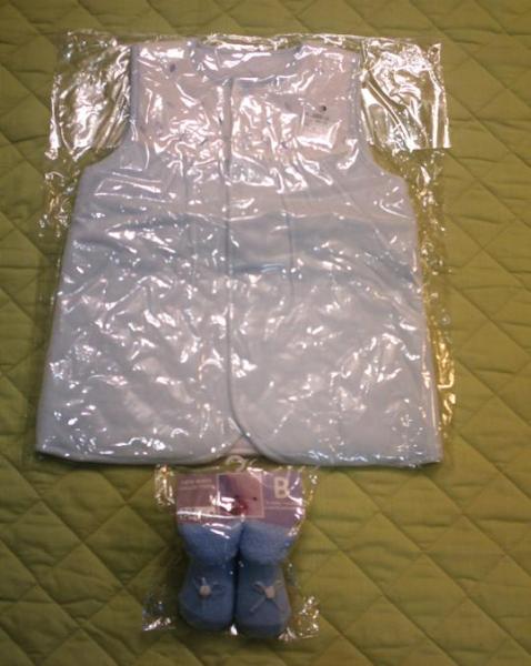* tag attaching new goods unopened * baby clothes set 50~70cm* Dm114