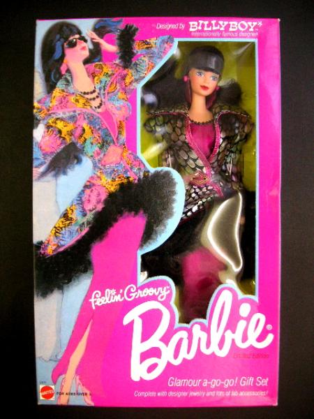 BILLYBOYデザイン【Ｆｅｅｌｉｎ Groovy Barbie】'87年・未開封