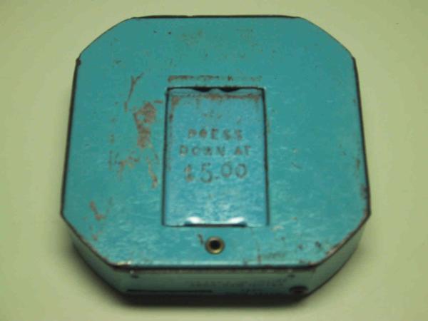１９５０年代　アメリカ製　１０セント硬貨専用　ブリキ製貯金箱_画像2
