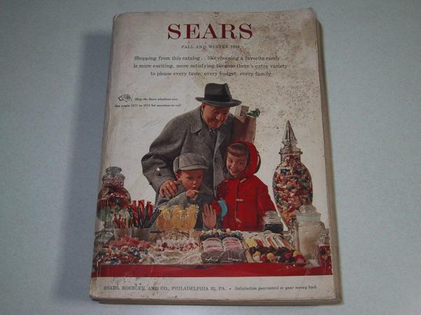 米国 Sears シアーズカタログ １９５８年 秋冬号 昭和３３年