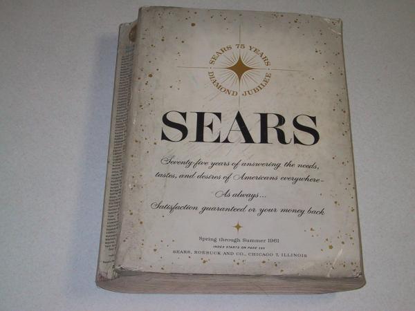 米国 Sears シアーズカタログ １９６１年 春夏号 昭和３６年