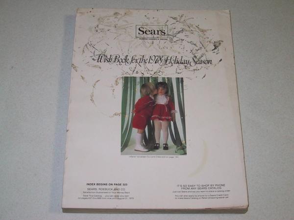 【税込?送料無料】 米国 Sears シアーズカタログ 1978年 クリスマス版 モノ・トレンド情報