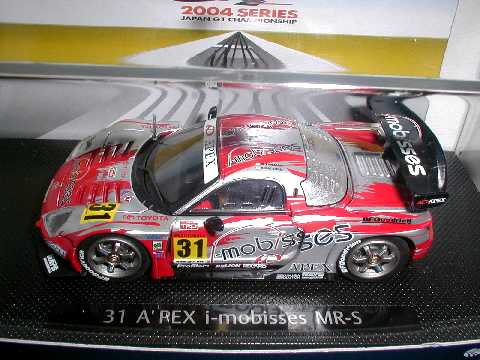 エブロ 1/43 A'PEX i-mobisses アペックス MR-S NO31 JGTC 2004