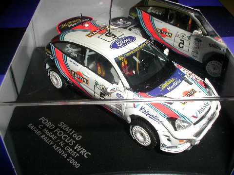 SKID 1/43 Ford フォード フォーカス NO5 サファリーケニヤ 2000
