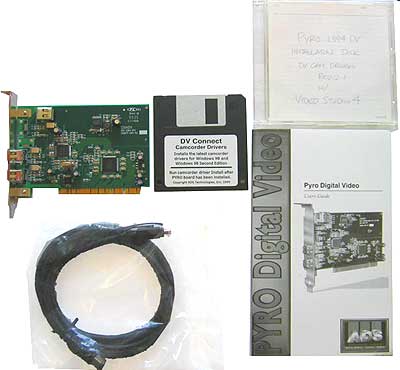  новый старый товар PYRO цифровой видео, 3 FireWire порт 