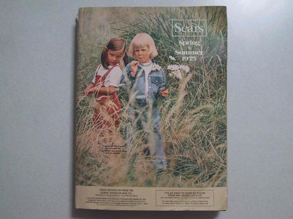 米国　Sears　シアーズカタログ　１９７５年 春夏号　昭和５０年
