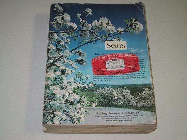 人気大割引 米国 Sears シアーズカタログ 1971年 春夏号 昭和46年 モノ・トレンド情報