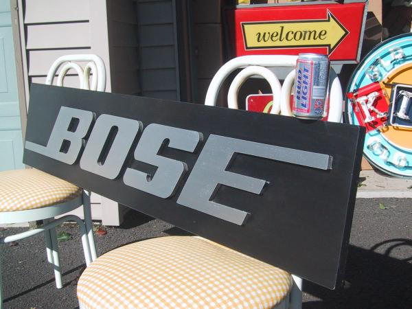非売品　BOSE　ボーズ　店舗用　152cm　大型サイン（大型看板）_画像2