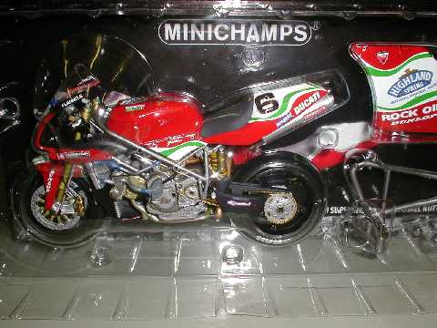 PMA 1/12 DUCATI ドゥカティ998R NO6 イギリス スーパーバイク_画像1