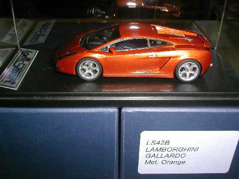 LS 1/43 Lamborghini ランボルギーニ GALLARDO ガヤルド (Mオレンジ)