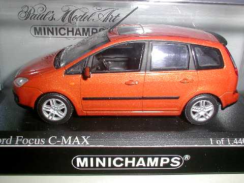 PMA 1/43 Ford Focus フォーカスC MAX 2003 (オレンジM)