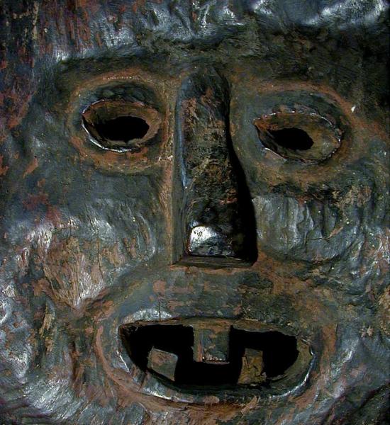 インドネシア・西ティモールの王様が祭儀に使用していた仮面