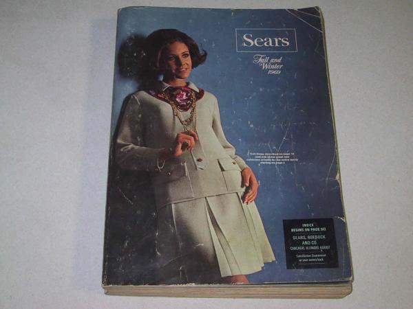 米国　Sears　シアーズカタログ　１９６９年 秋冬号　昭和４４年