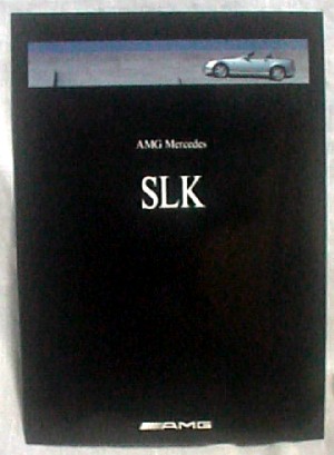 [z0112]97.5 AMG Mercedes SLK catalog 