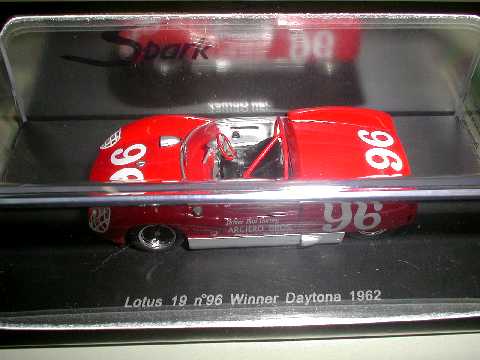 S.M 1/43 Lotus ロータス19 NO96 ウイナーディトナ Daytona 1962_画像1