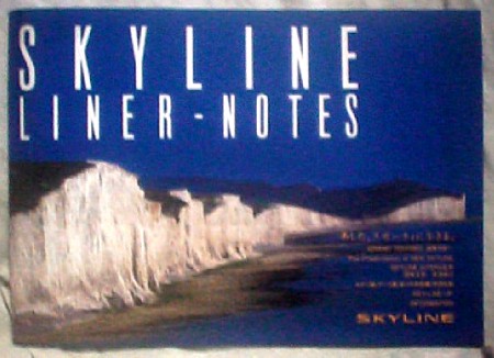 【z0142】1989年？ SKYLINE LINER-NOTES (スカイラインの広報パンフレット)_画像1