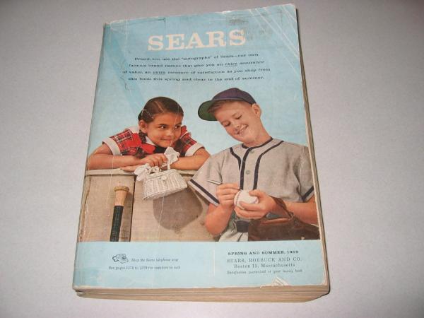 【売り切り御免！】 シアーズカタログ Sears 米国 1959年 昭和34年 春夏号 モノ・トレンド情報