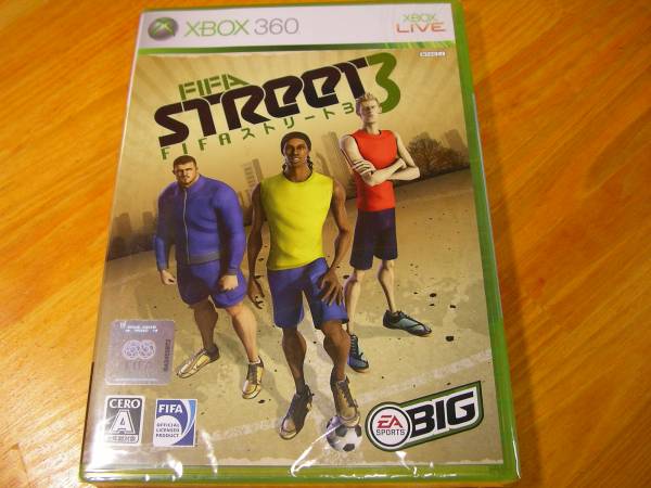 新品　Xbox360　FIFAストリート3_画像1