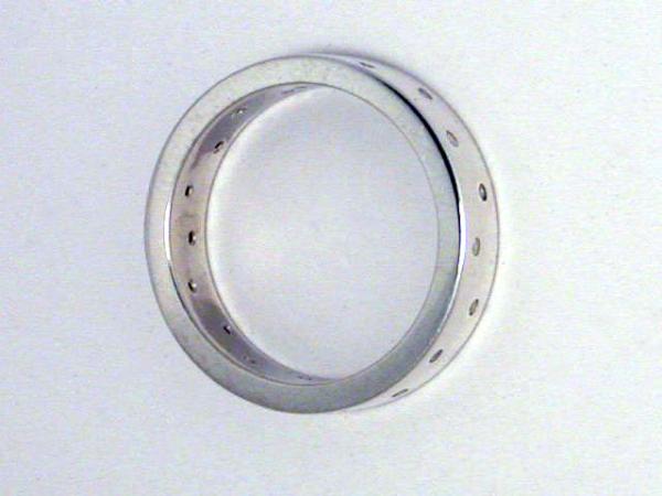 【Maryf 10%OFF】★★ ダイアリング＃16 シルバー制 dia 0.12ct★★