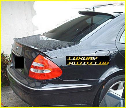 ベンツ Eクラス W211 塗装済 AMG E55 E63 スポイラーセット 純正カラ－各色 塗装可 トランクスポイラ－ ウイング エアロ 外装カスタム_画像1