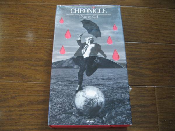* L'Arc-en-Ciel L\'Arc-en-Ciel [CHRONICLE] video VHS the first times rare valuable 