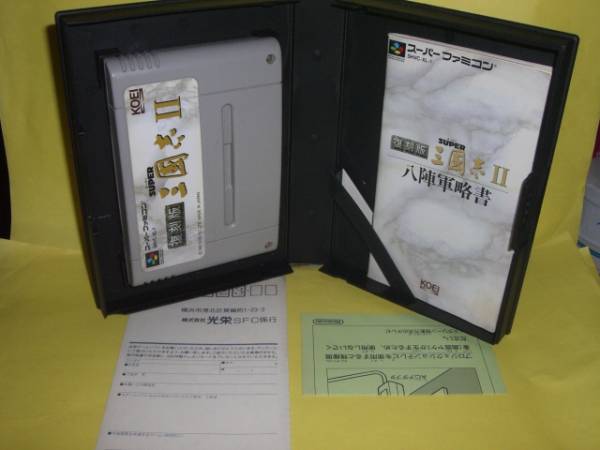 ☆新品☆　SFC　【　スーパー三國志Ⅱ　復(fù)刻版　】【即決】