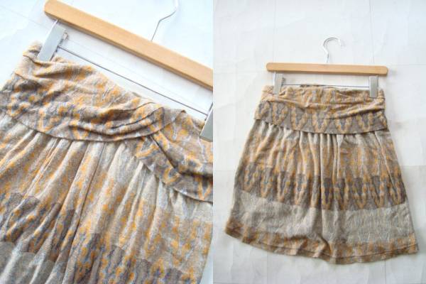 ジャーナルスタンダード購入 ETOILE ISABEL MARANT 柄スカート size1 イザベルマラン