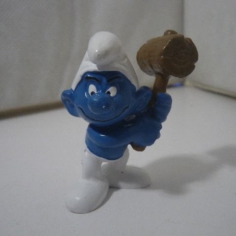ビンテージ スマーフ PVC フィギュア SMURF c092