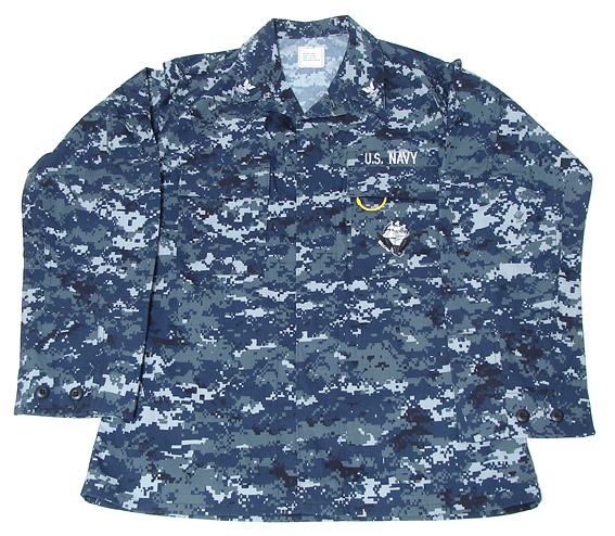 USN 米軍実物 NWU ジャケット M/L (Y)_画像1