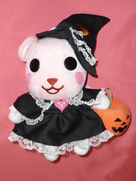  ultra rare! Kawai i! PostPet post pet Momo Halloween soft toy ( not for sale )