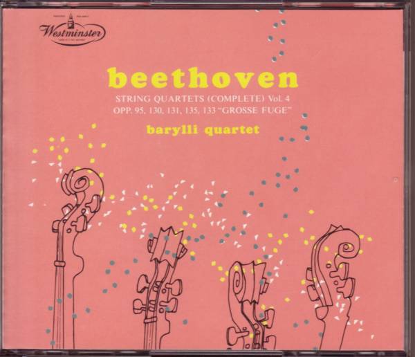 ベートーヴェン 弦楽四重奏曲第11番「セリオーソ」 2CD バリリQ
