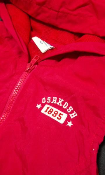  Oshkosh [OSHKOSH] нейлон Zip выше Parker лучший! 110 розовый 