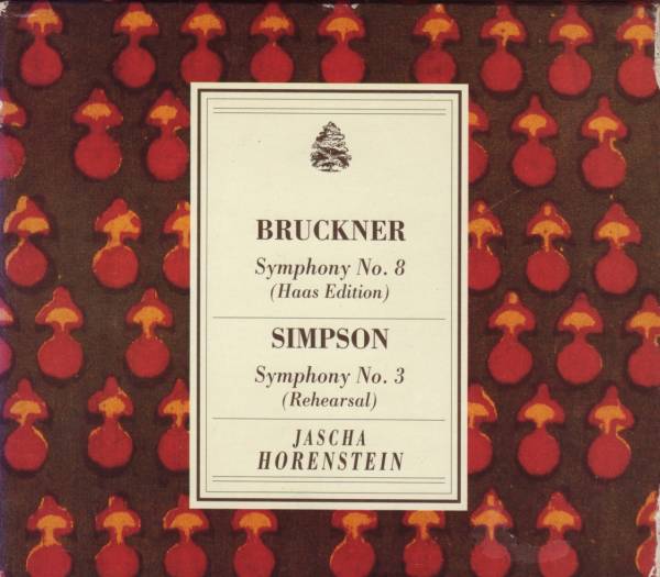 ブルックナー 交響曲第8番etc 2CD ホーレンシュタイン intaglio