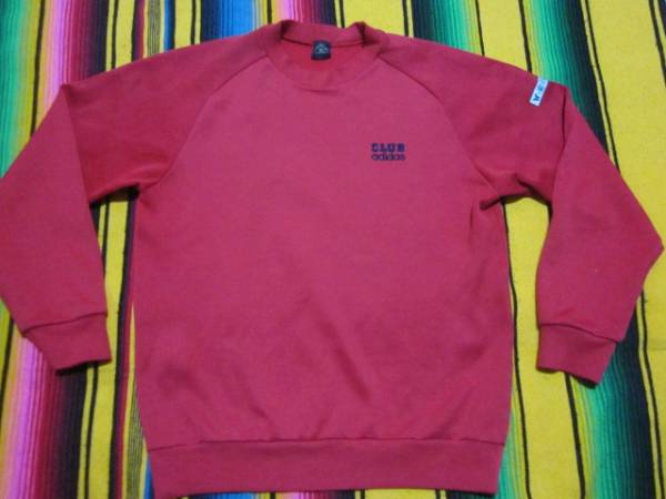 １９７０年代制 CLUB ADIDAS アディダス デサント ビンテージ スウェット トレーナーVINTAGE FOOTBALL BASKETBALL SPORTS OLYMPIC ATHLETIC