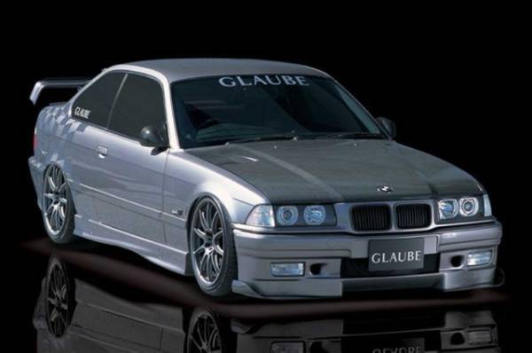 特 グラーべ E36 フロントバンパー フロントアンダー セット GLAUBE JAPAN スポイラー エアロ 特得 109x2.jp_画像2