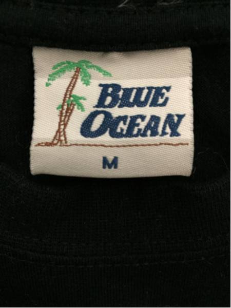 [即決古着]BLUE OCEAN/I LOVE Surf/Tシャツ/半袖/プリント/黒/ブラック/Mサイズ_画像3