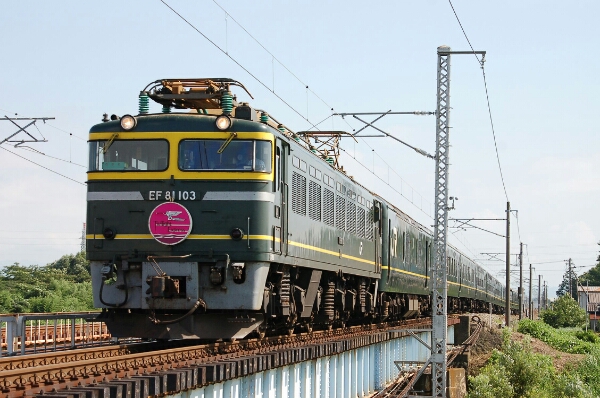 鉄道 デジ 写真 画像 EF81 トワイライトエクスプレス 6_画像1