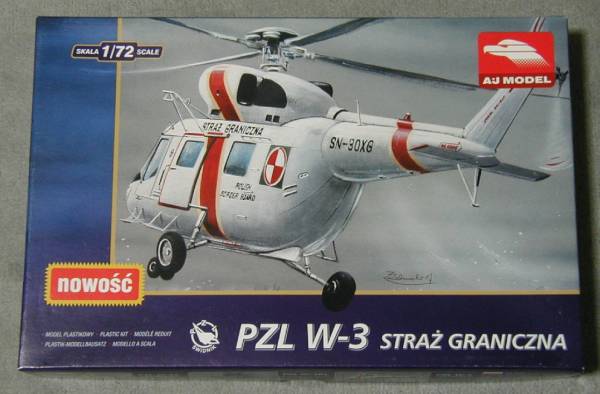 ＡＪモデル 1/72 PZL W-3 ポーランド 国境警備隊ヘリコプター AJ MODEL STRAZ GRANICZNA