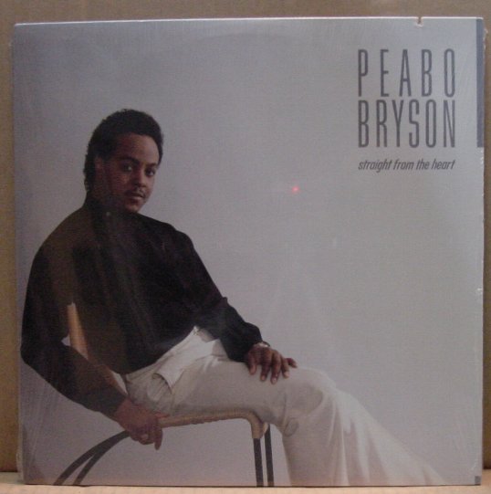 ピーボ・ブライソン PEABO BRYSON/straight from the heart(LP_画像1