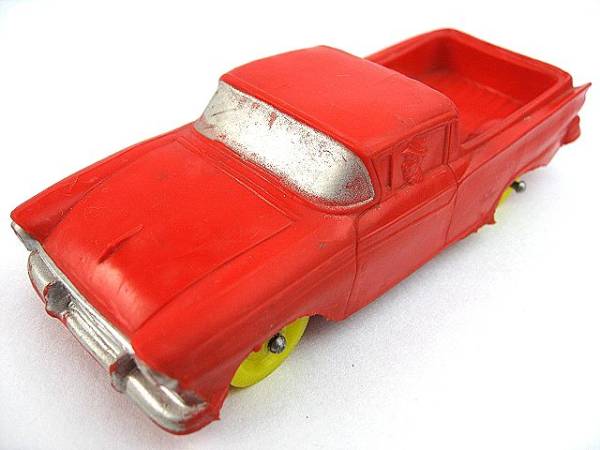 1950’s AUBURN RUBBER ビンテージ TOY おもちゃ トラック ランチェロ エルカミ シボレー FORD フォード V8 ドラッグレース フラットヘッド