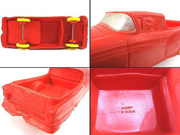 1950’s AUBURN RUBBER ビンテージ TOY おもちゃ トラック ランチェロ エルカミ シボレー FORD フォード V8 ドラッグレース フラットヘッド