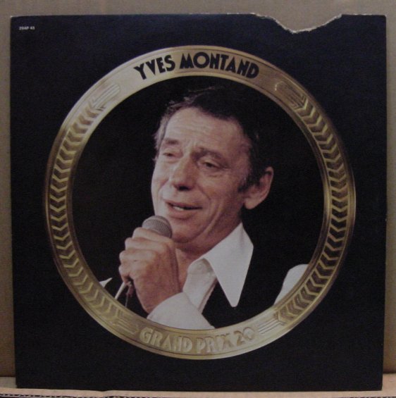 イヴ・モンタン YVES MONTAND/グランプリ２０(LP、ジャケ難有り)_画像1