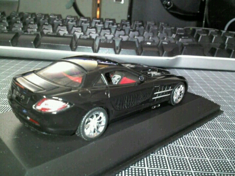 1/43 PMA Mercedes Benz メルセデスベンツ SLR マクラーレン 2003 黒_画像2