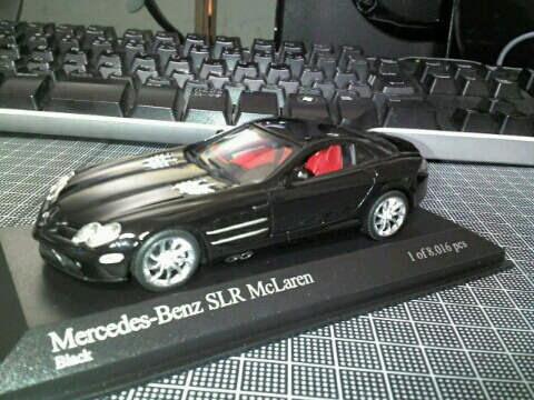 1/43 PMA Mercedes Benz メルセデスベンツ SLR マクラーレン 2003 黒_画像1