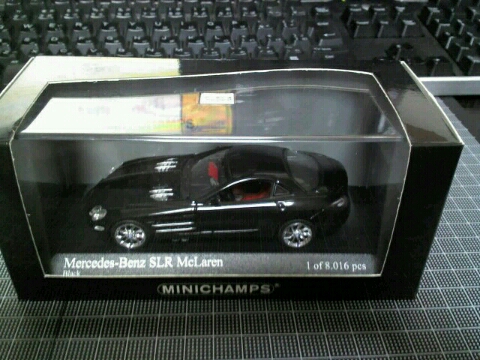 1/43 PMA Mercedes Benz メルセデスベンツ SLR マクラーレン 2003 黒_画像3