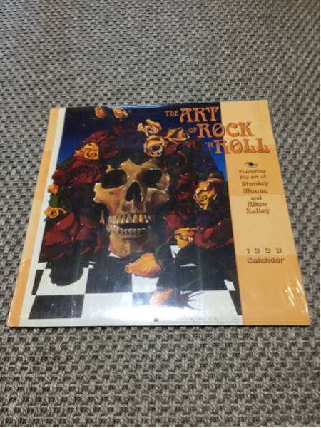The Art of Rock 'n Roll 1999 カレンダー Stanley Mouse 新品 60's 70's Rock ロック 送料無料_画像1