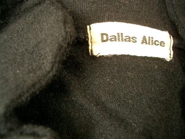 Dallas Alice レディース長袖カットソー ブラック USED 黒_画像3